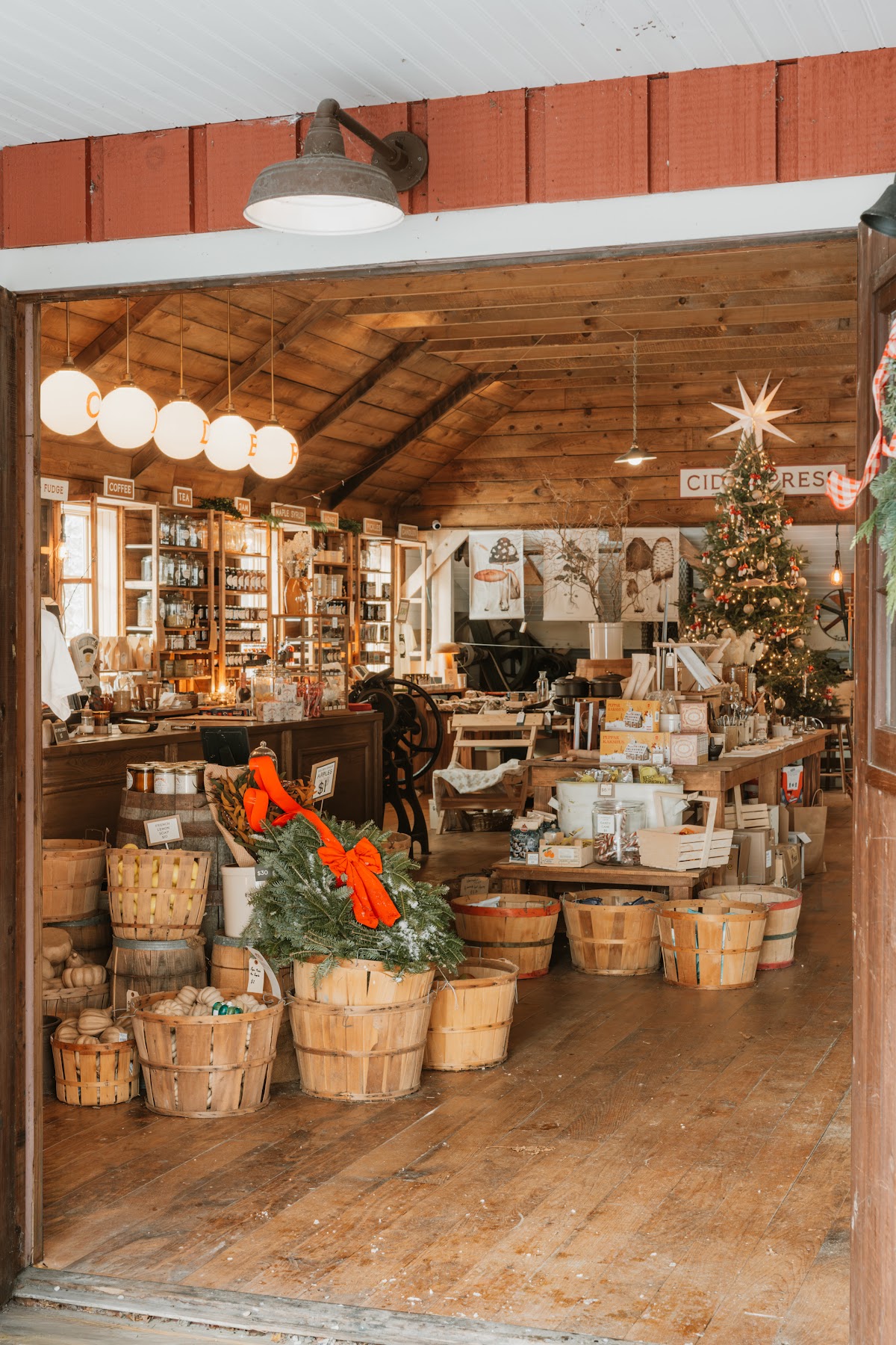 North Branch Cider Mill apple orchard in North Branch, New York
