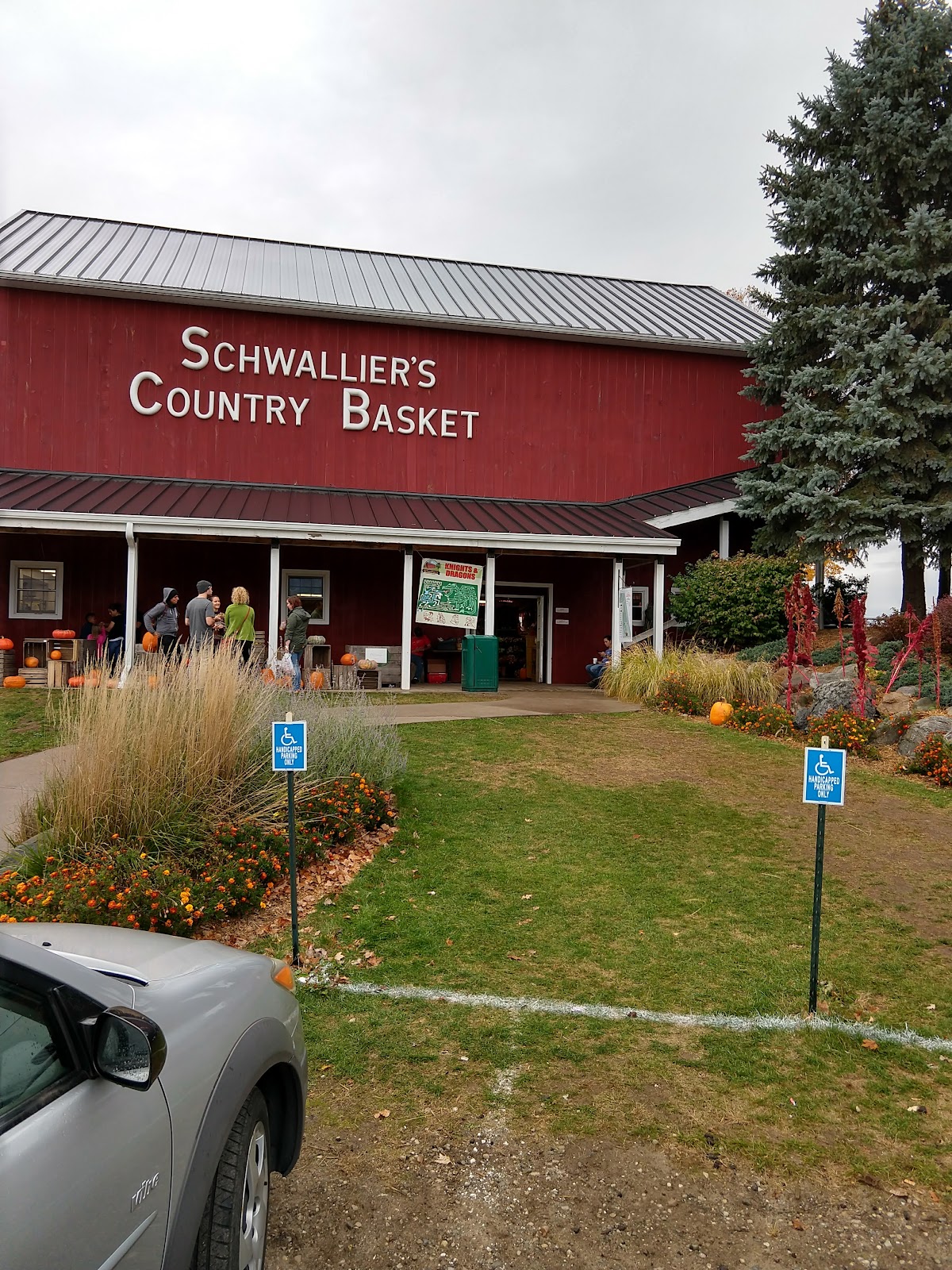 Schwallier’s Country Basket apple orchard in Sparta, Michigan