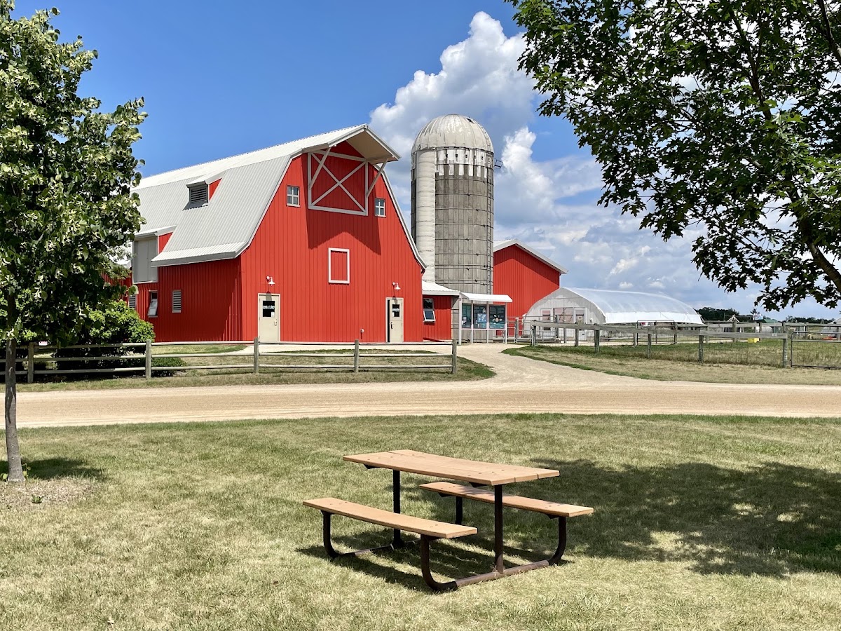 Gale Woods Farm apple orchard in Minnetrista, Minnesota