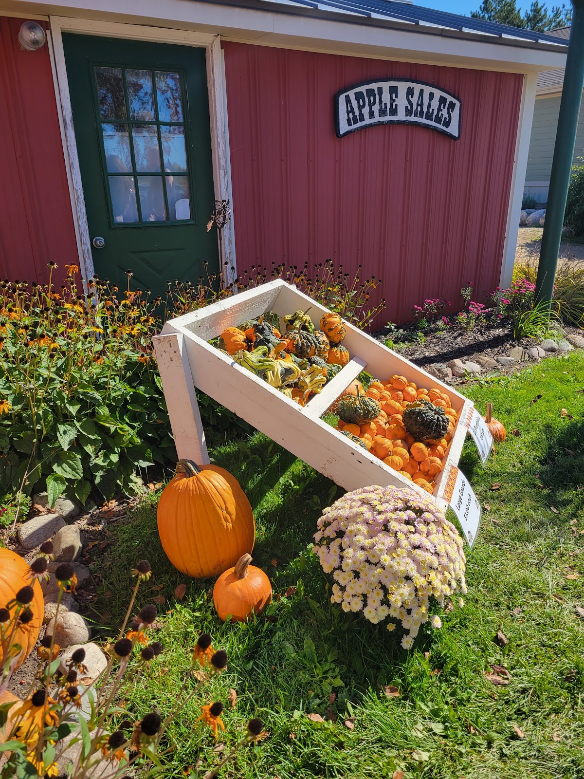 The Orchard and Cider Mill apple orchard in Gladwin, Michigan