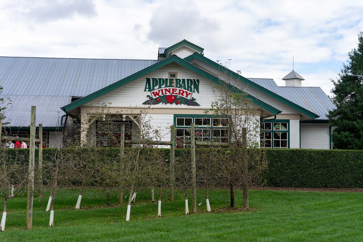 Apple Barn Winery apple orchard in Sevierville, Tennessee