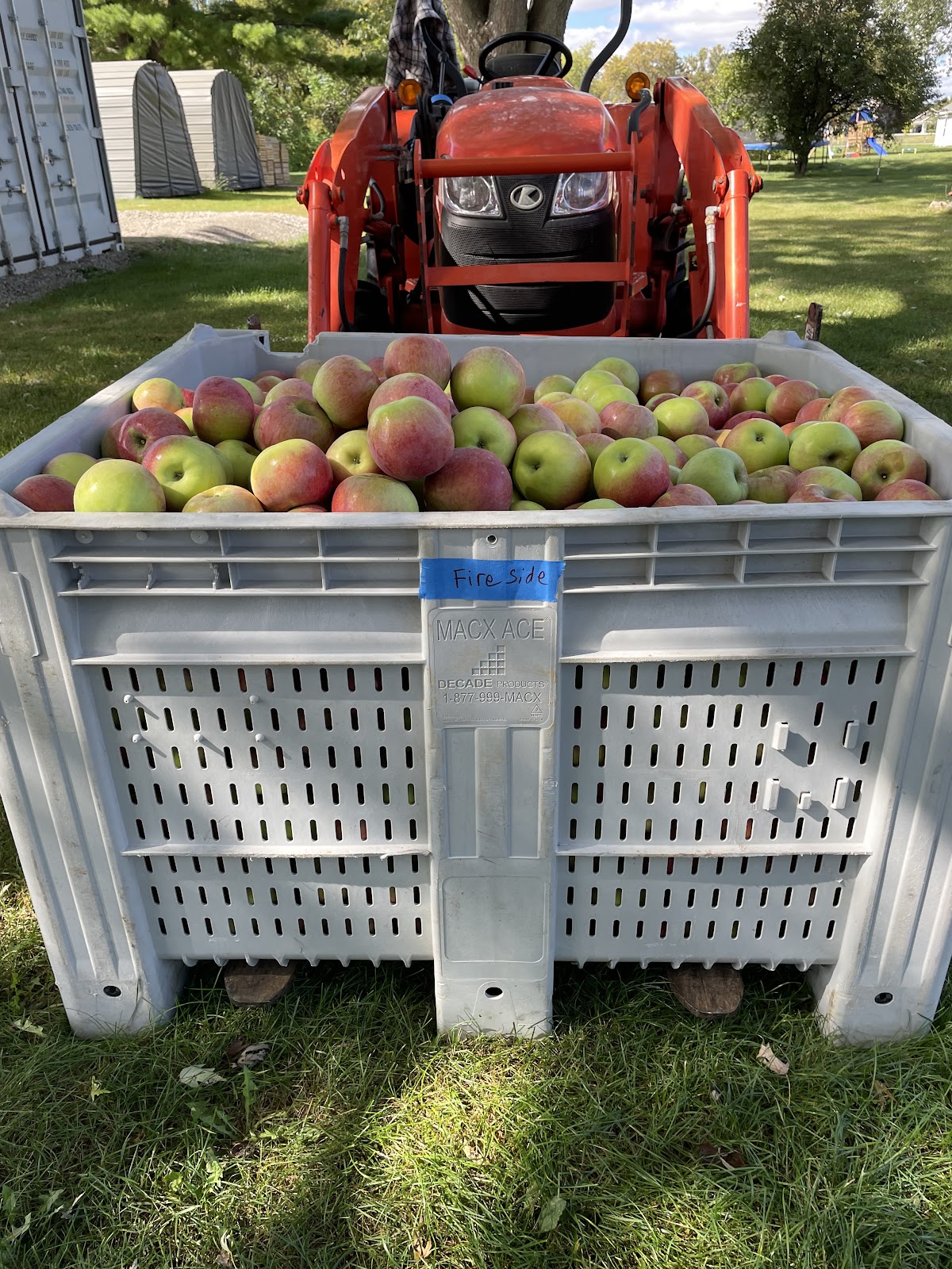 Sylvan Orchard apple orchard in Town of Green Bay, Wisconsin