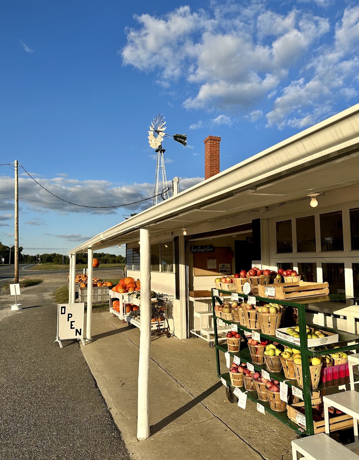 Mood’s Farm Market apple orchard in Mullica Hill, New Jersey