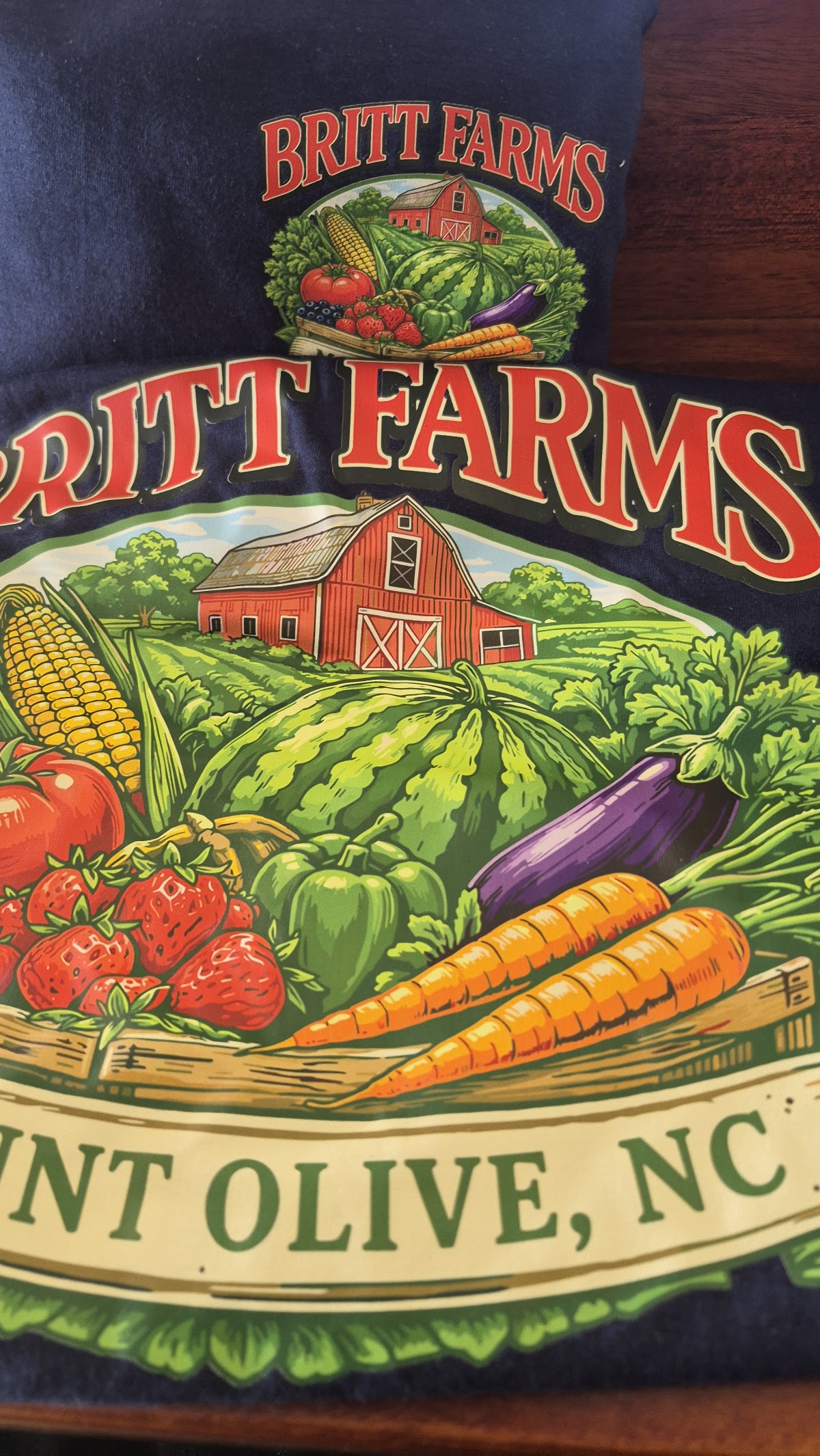 Britt Farms CSA LLC apple orchard in Mount Olive, North Carolina