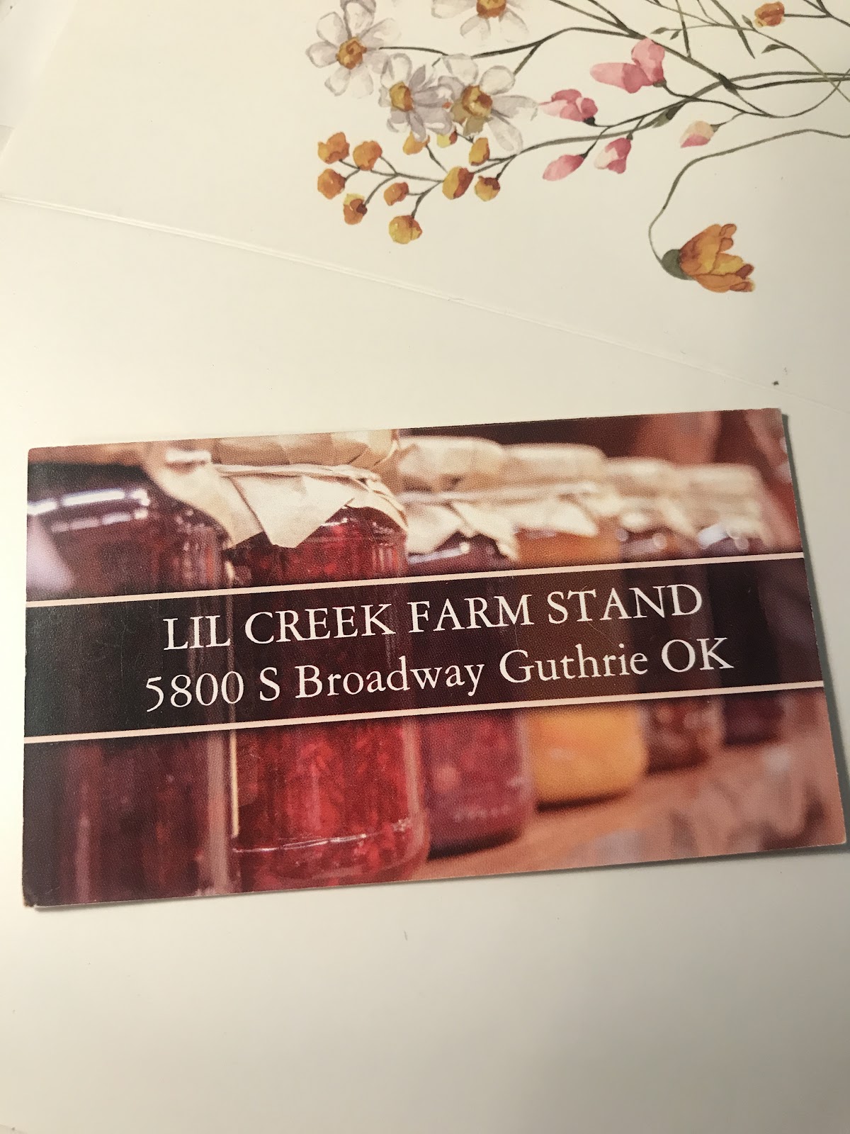 Lil Creek Farm Stand apple orchard in Guthrie, Oklahoma