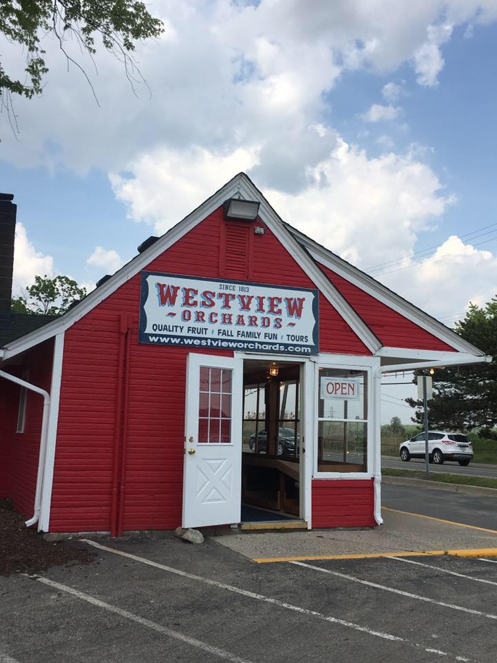 Westview Orchards & Winery apple orchard in Washington, Michigan