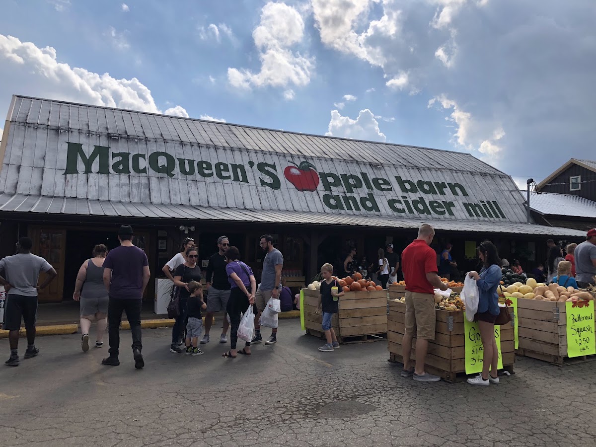 MacQueen Orchards apple orchard in Holland, Ohio
