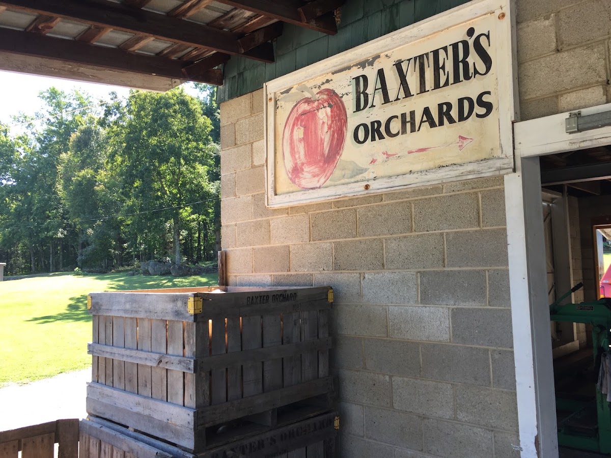 Baxter’s Orchards apple orchard in Cosby, Tennessee