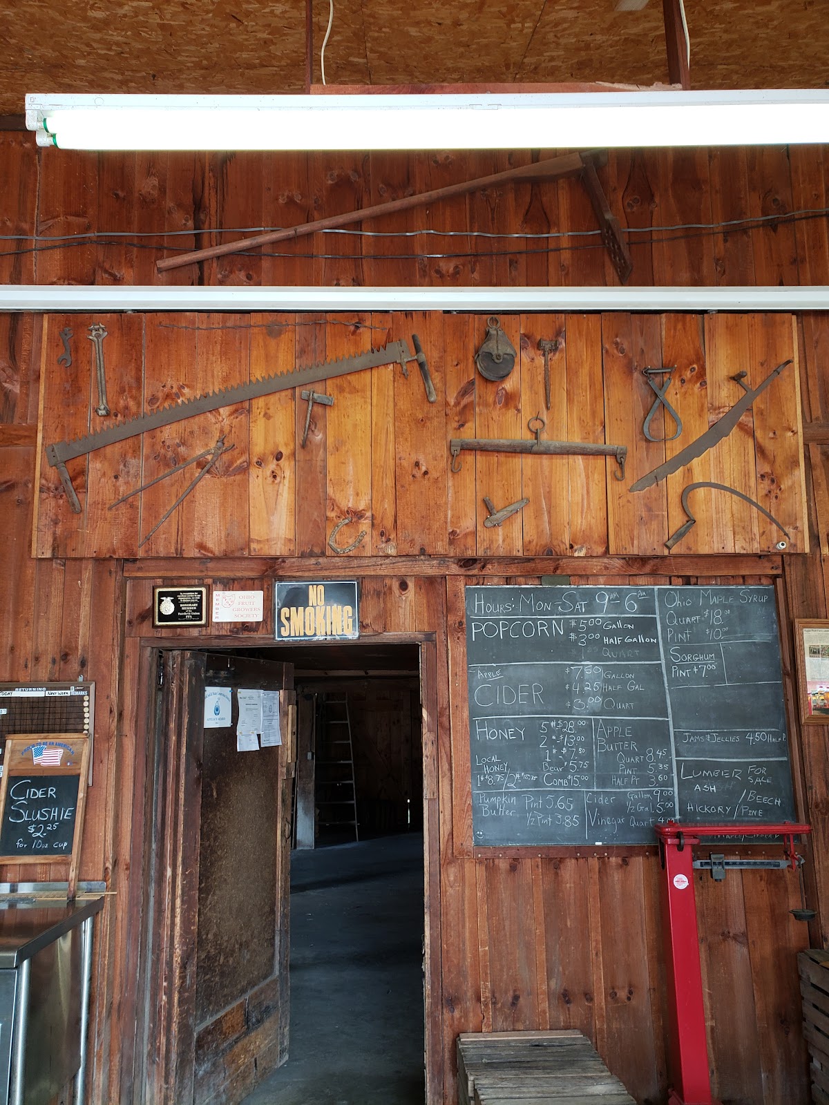 Easley's Farms and Nursery apple orchard in Rushville, Indiana