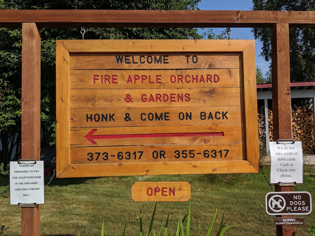 Fire Apple Orchard & Gardens apple orchard in Wasilla, Alaska