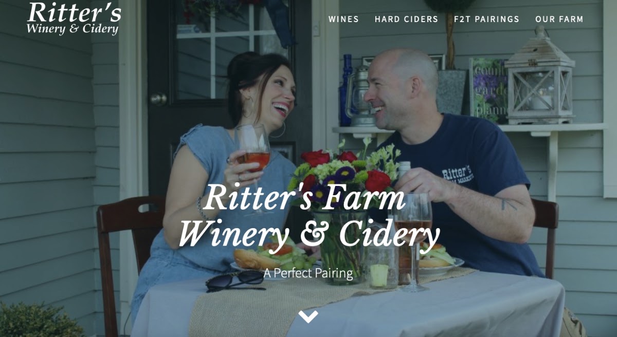 Ritter’s Cider Mill apple orchard in Mount Cobb, Pennsylvania