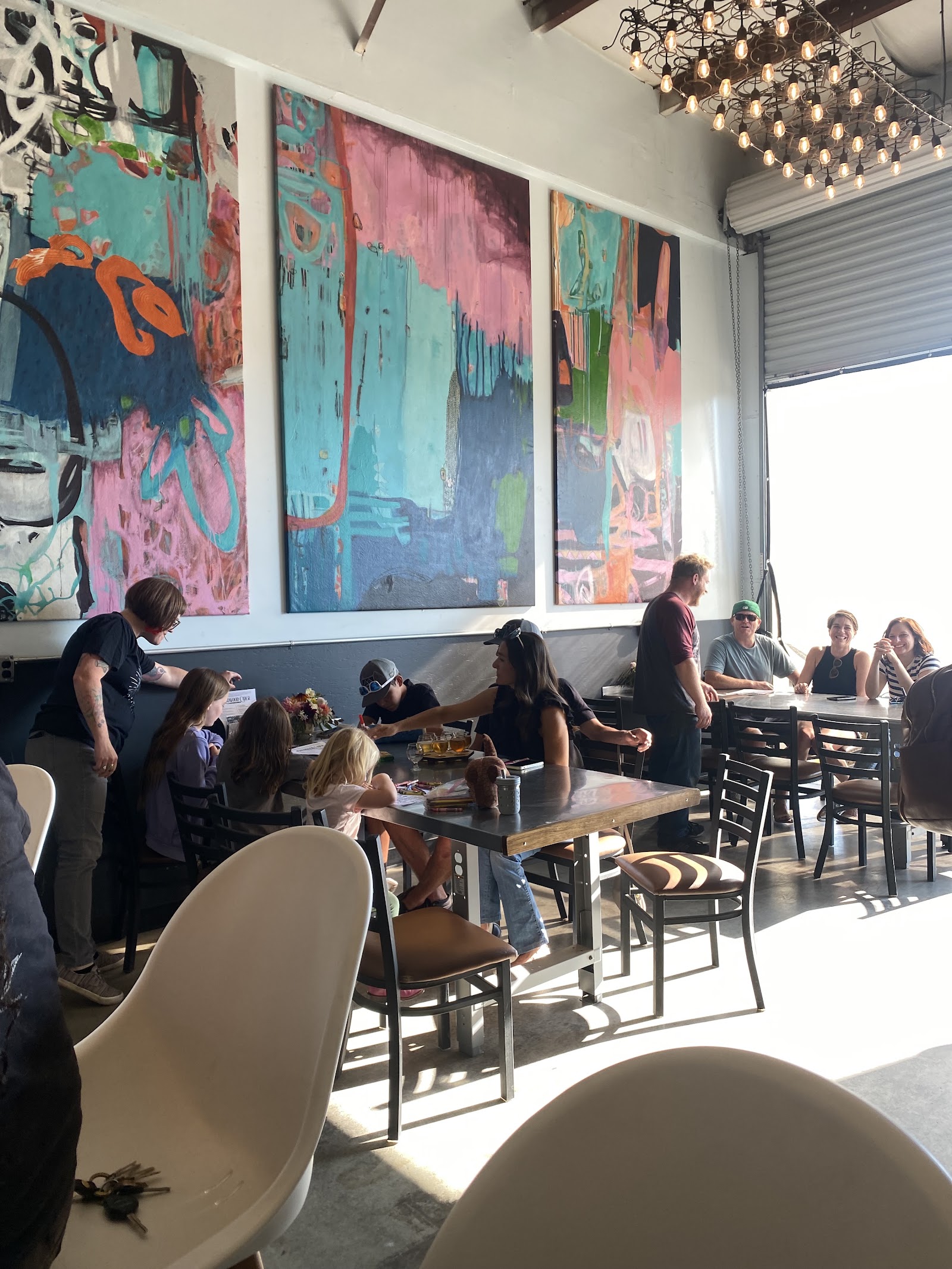 Blindwood Cider Company apple orchard in San Leandro, California