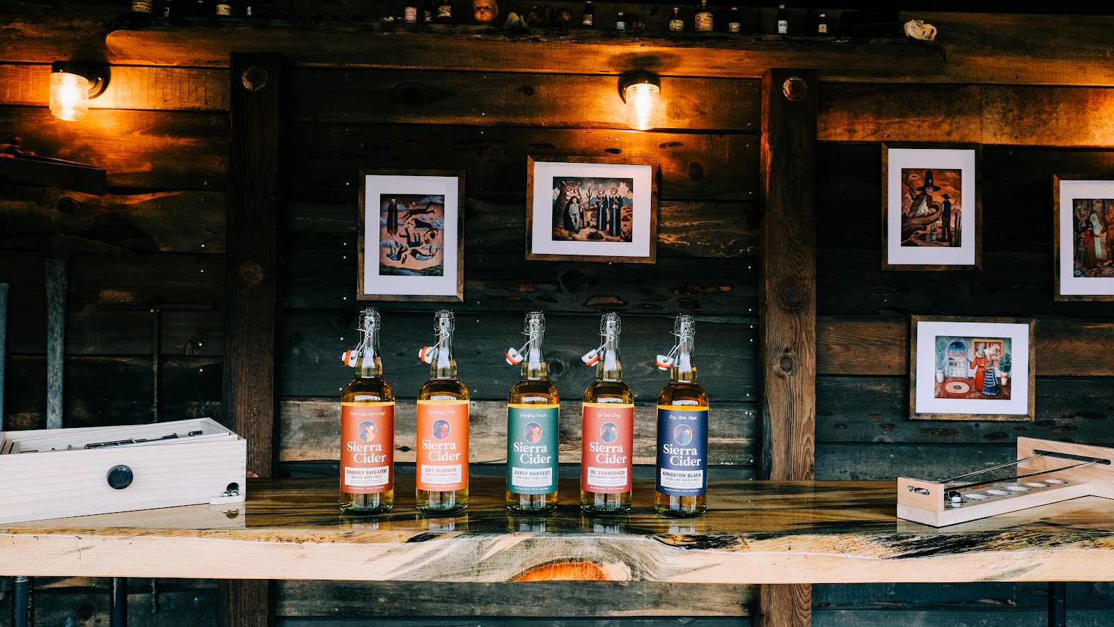 Sierra Cider apple orchard in Mariposa, California