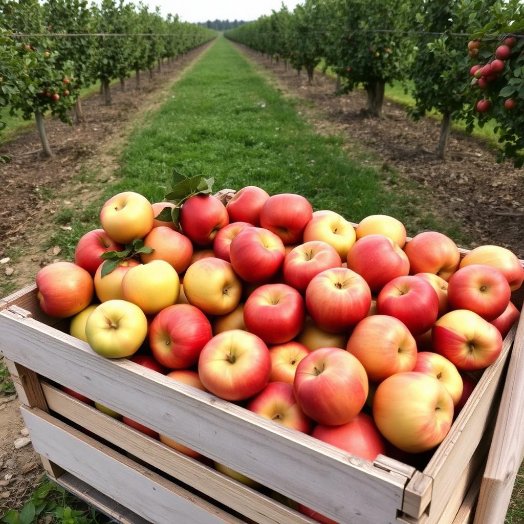 Pleasant Grove Guernseys apple orchard in Pleasant Grove, Utah
