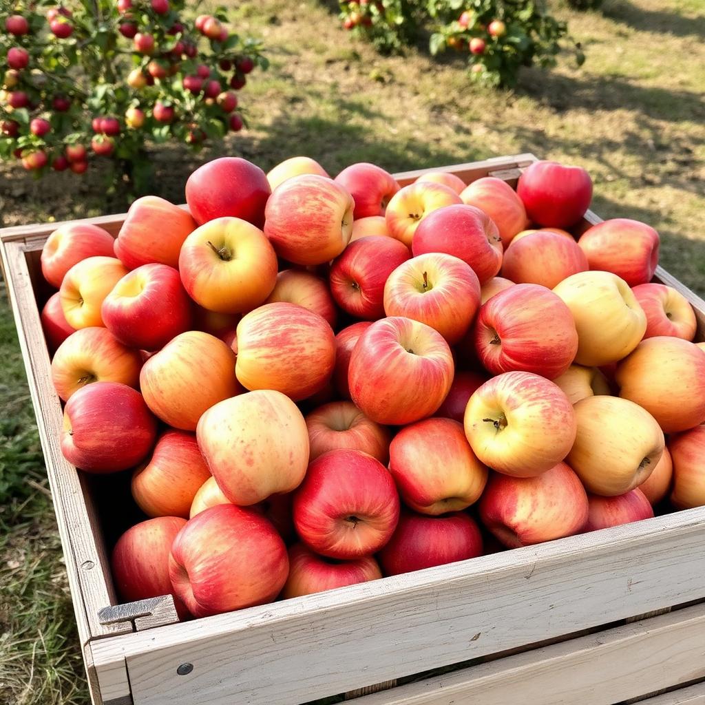 YCGrown, the Yavapai County Farmers & Ranchers Cooperative apple orchard in Chino Valley, Arizona