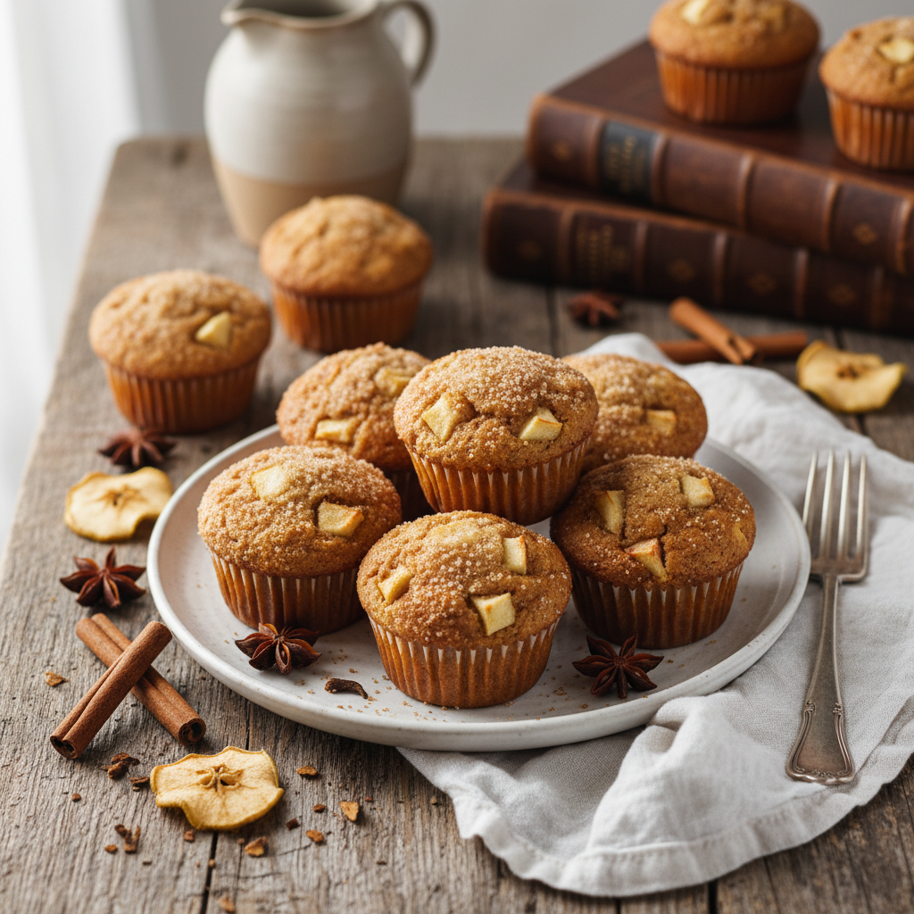 Apple Cider Donut Muffins