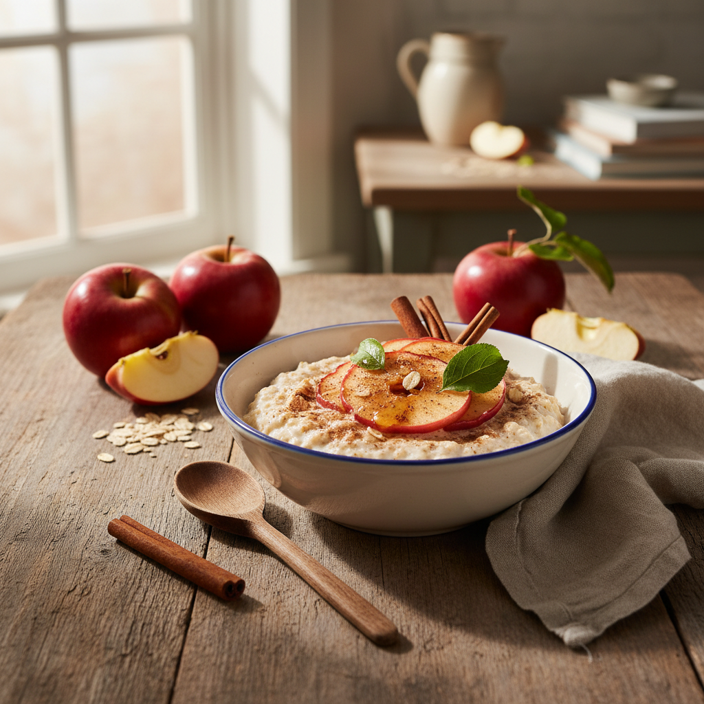 Apple Cinnamon Overnight Oats
