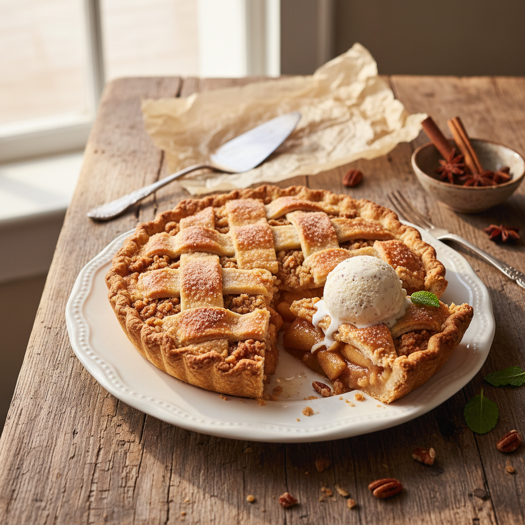 Grandma's Deep-Dish Apple Pie