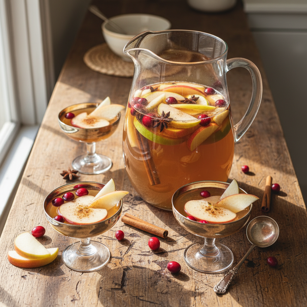 Hard Apple Cider Sangria