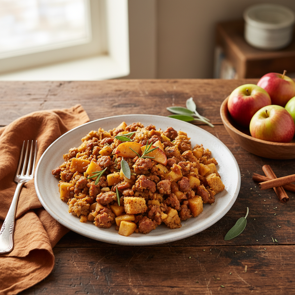 Sausage and Apple Stuffing
